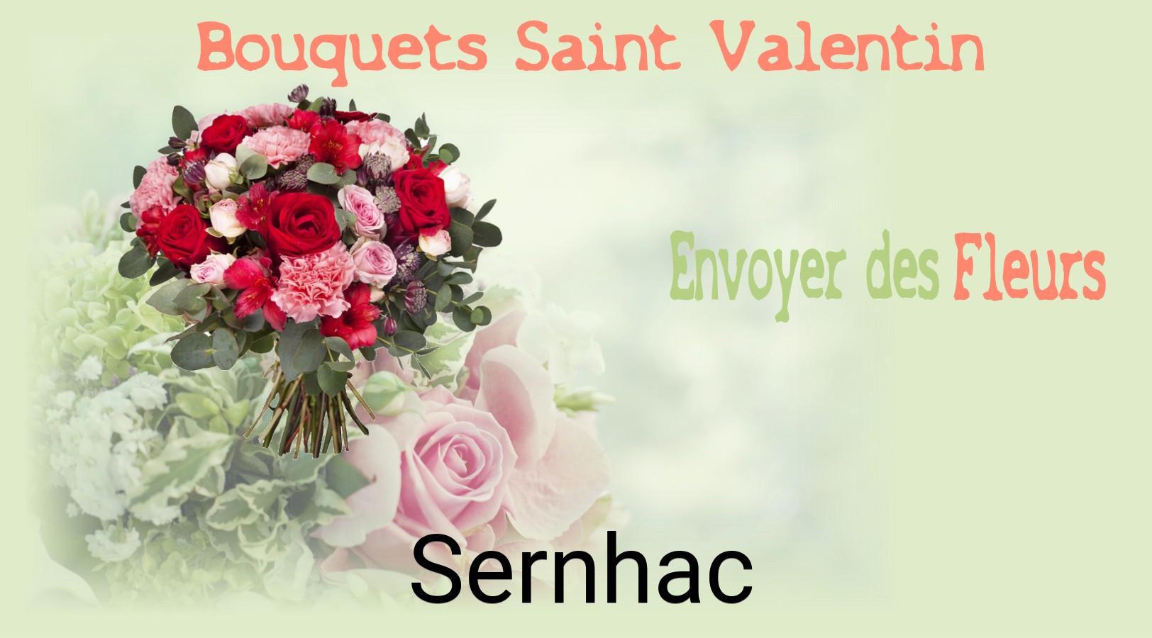 Roses de Saint-Valentin livrées à Sernhac